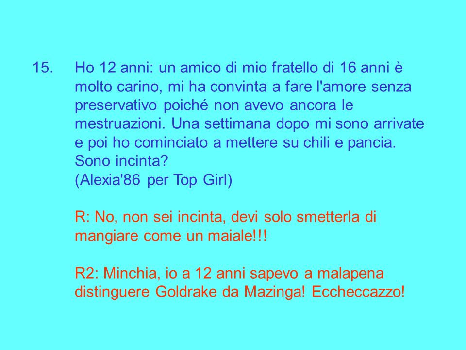 quando si è incinta si ha voglia di fare l amore