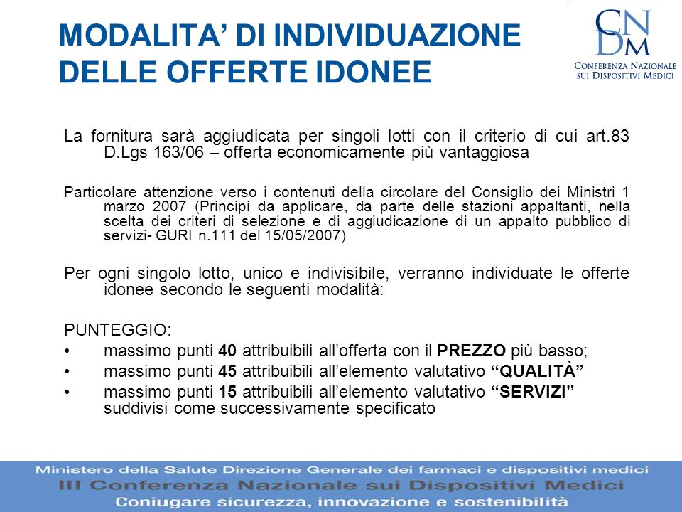 Aspetti regolatori dei dispositivi medici applicati al Sistema banca