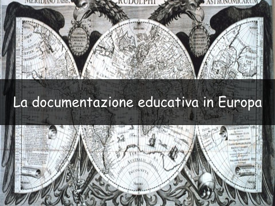 La documentazione educativa in Europa