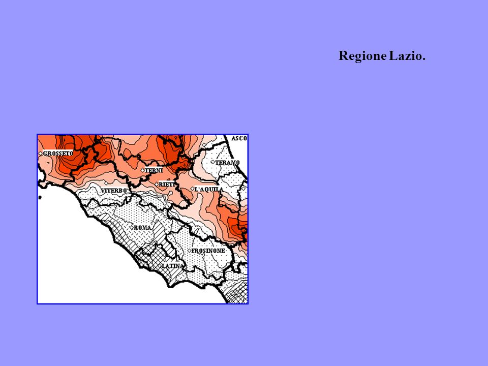 Regione Lazio.