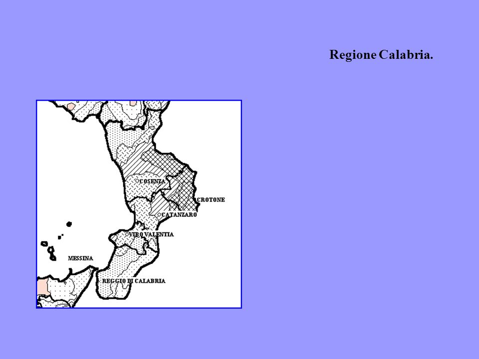 Regione Calabria.