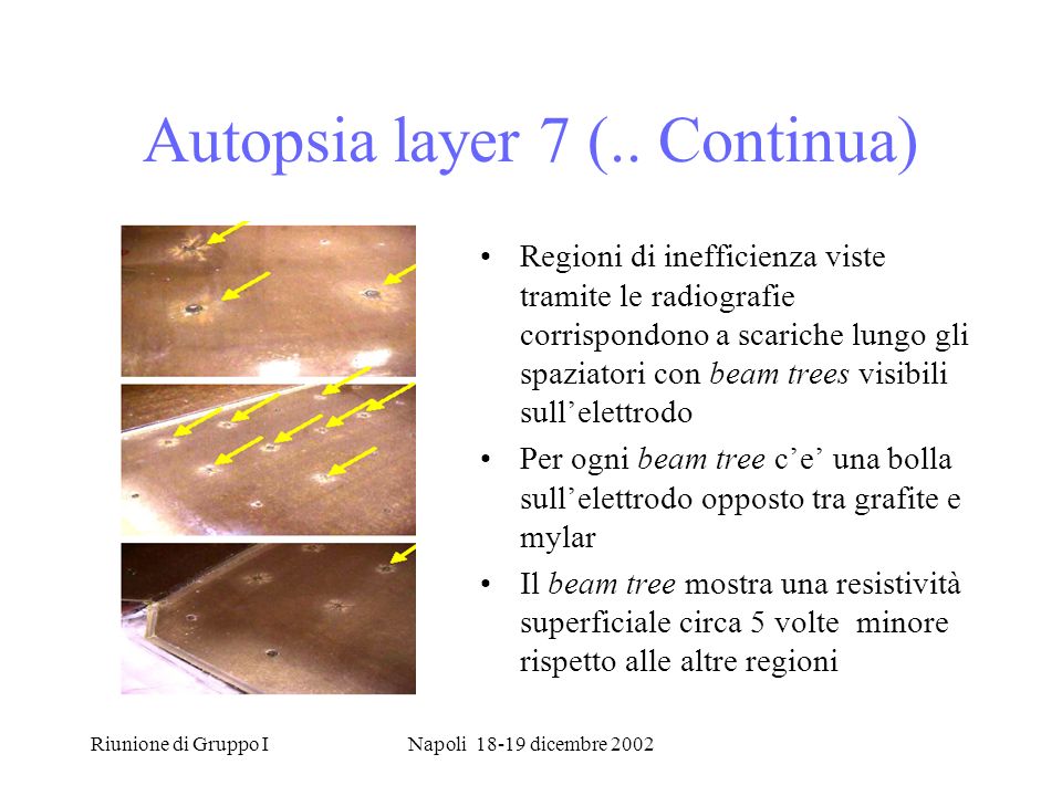 Riunione di Gruppo INapoli dicembre 2002 Autopsia layer 7 (..