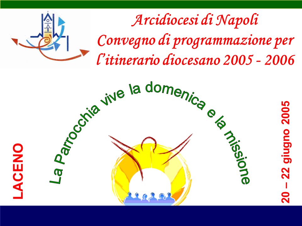 Arcidiocesi di Napoli Convegno di programmazione per litinerario diocesano – 22 giugno 2005 LACENO