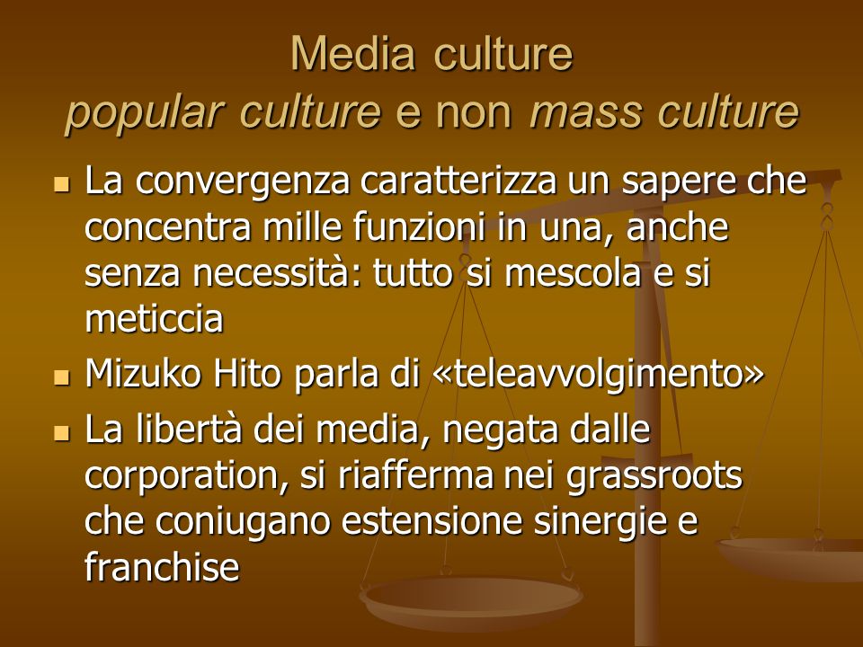 mass media culture mass media culture