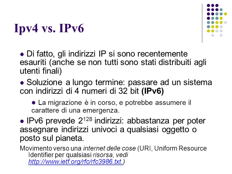 Ipv4 vs.