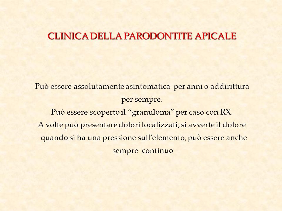 Titolo: 02 LE INFEZIONI ENDODONTICHE - scarica pdf