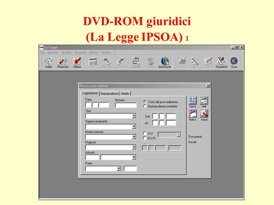 DVD-ROM giuridici (La Legge IPSOA) I