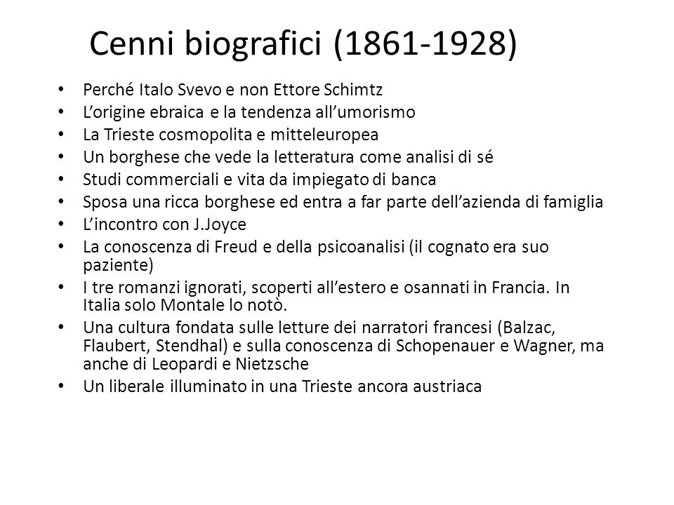 analisi testo capitolo matrimonio svevo