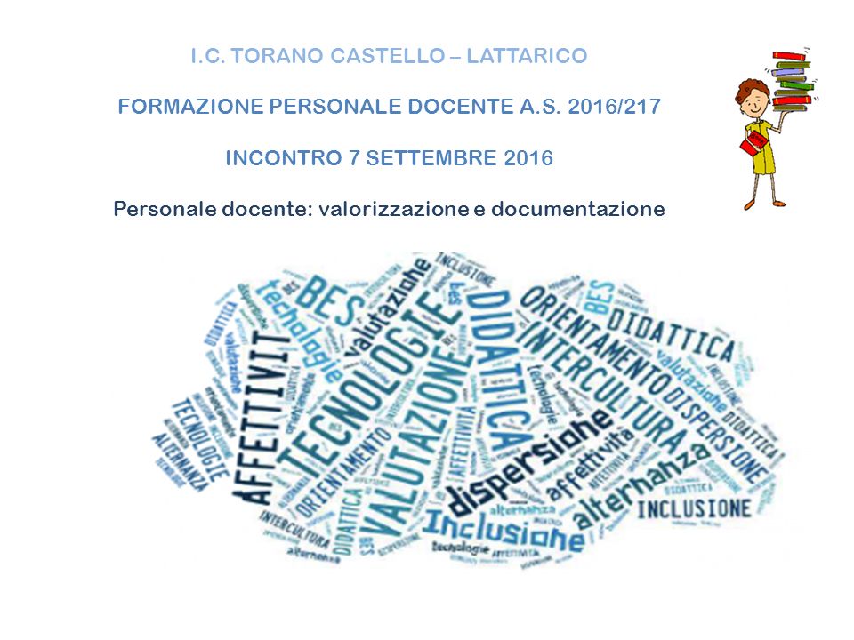 I.C. TORANO CASTELLO – LATTARICO FORMAZIONE PERSONALE DOCENTE A.S.