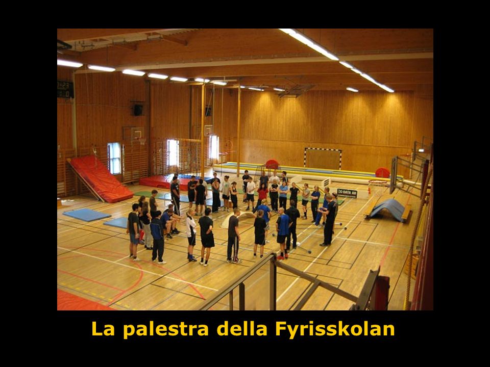 La palestra della Fyrisskolan