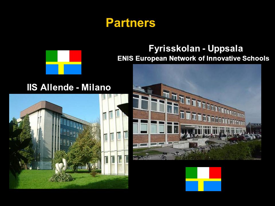 Fyrisskolan - Uppsala ENIS European Network of Innovative Schools Partners IIS Allende - Milano