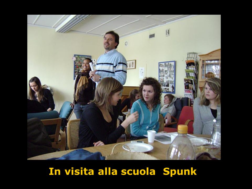 In visita alla scuola Spunk