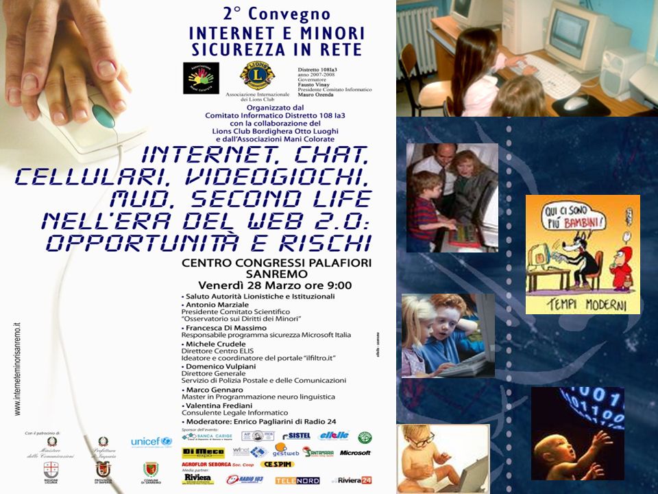 3° Convegno Distrettuale a Tema Internet e Minori - Sanremo 2 Aprile 2009