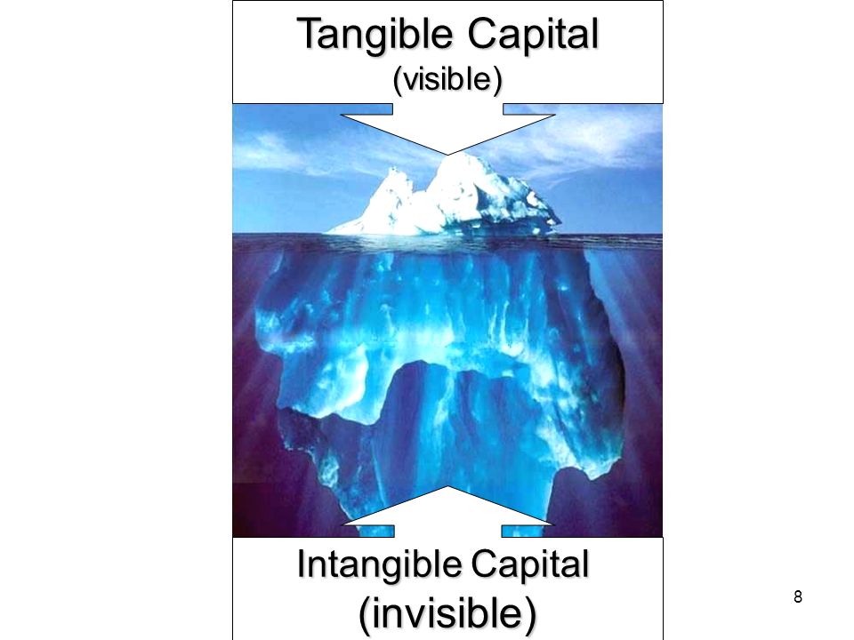 8 Tangible Capital (visible) Intangible Capital (invisible)