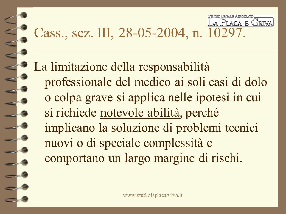 Cass., sez. III, , n