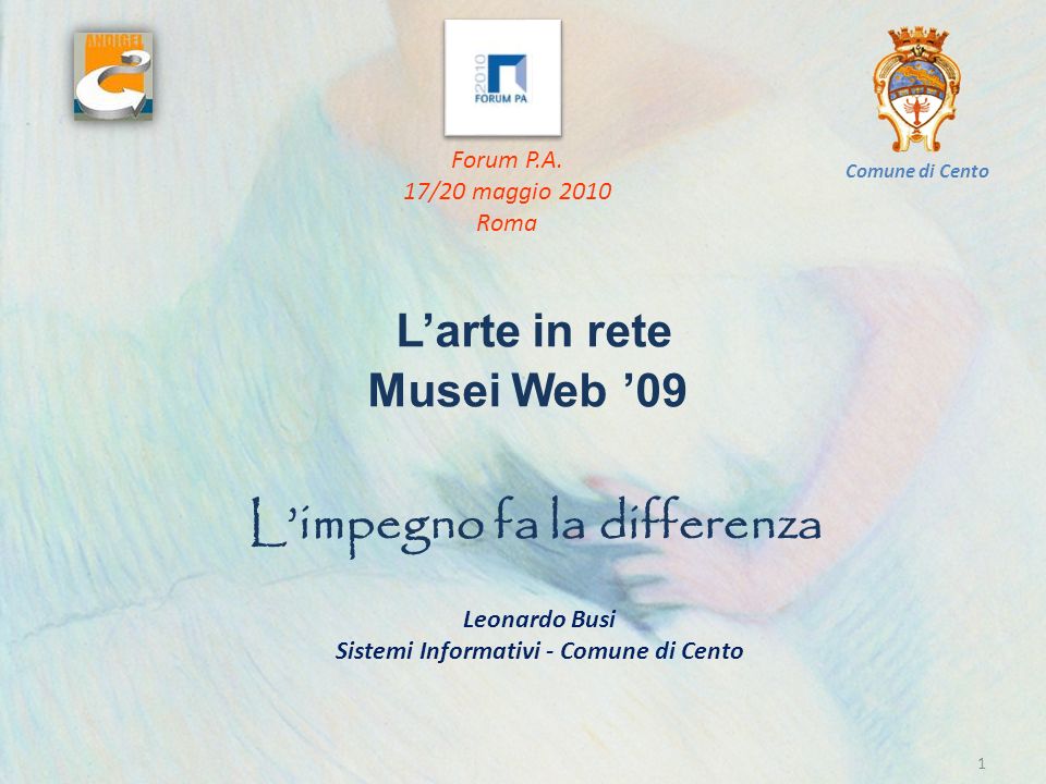 Larte in rete Musei Web 09 1 Limpegno fa la differenza Forum P.A.