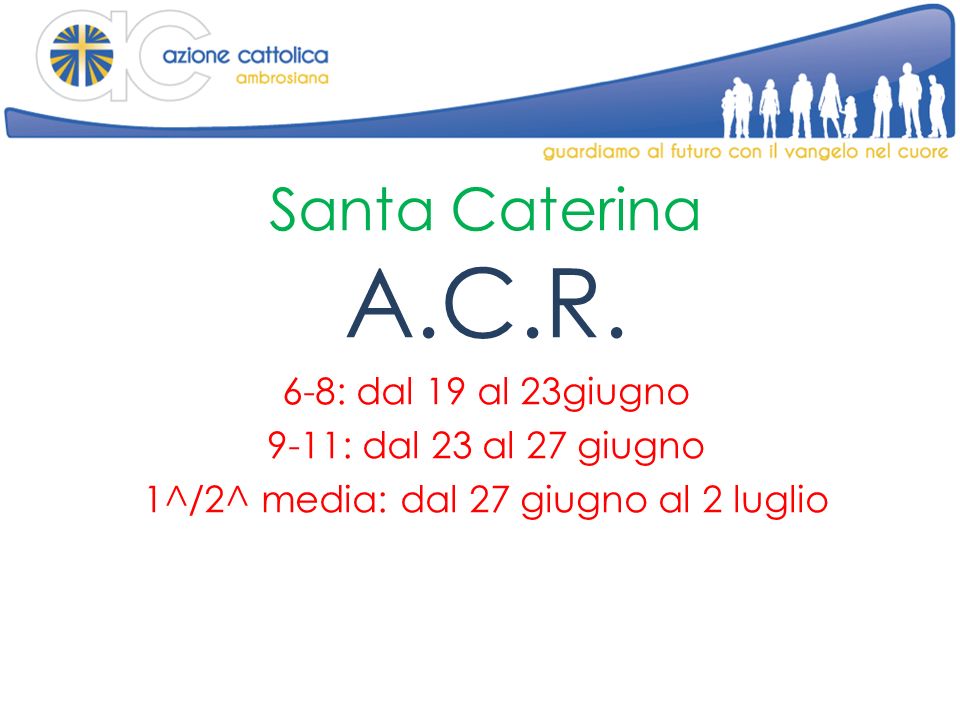 Santa Caterina A.C.R.