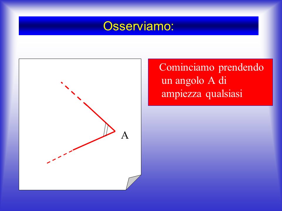 Se due triangoli hanno rispettivamente congruenti due angoli e il lato tra essi compreso, essi sono congruenti Il secondo criterio dice :