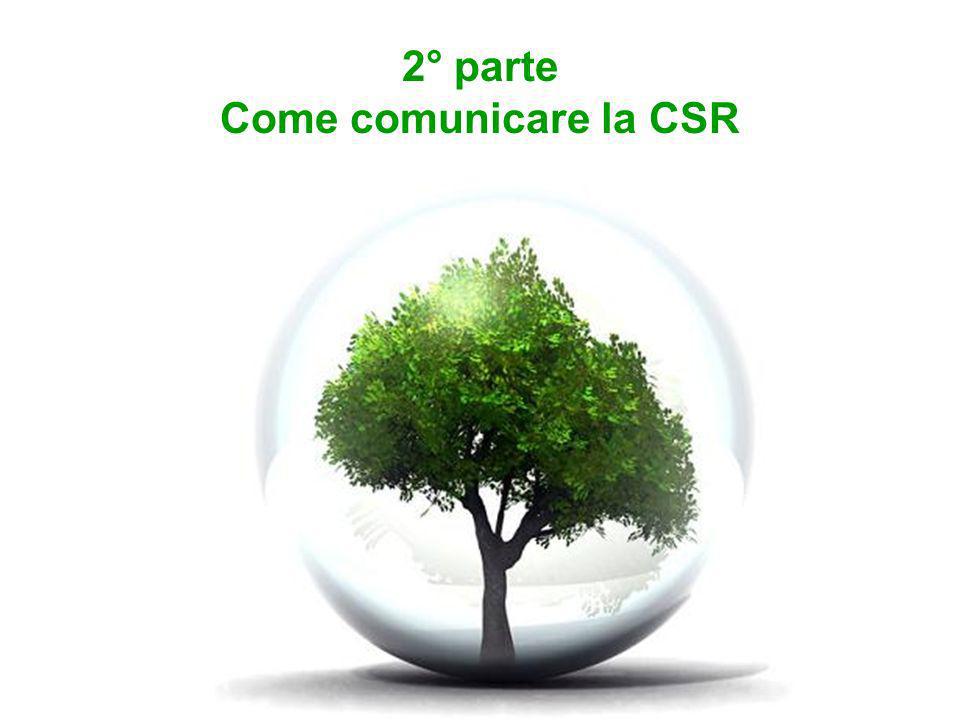 2° parte Come comunicare la CSR