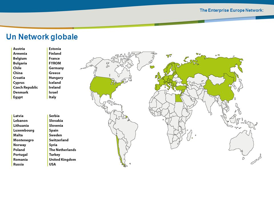 The Enterprise Europe Network: Un Network globale