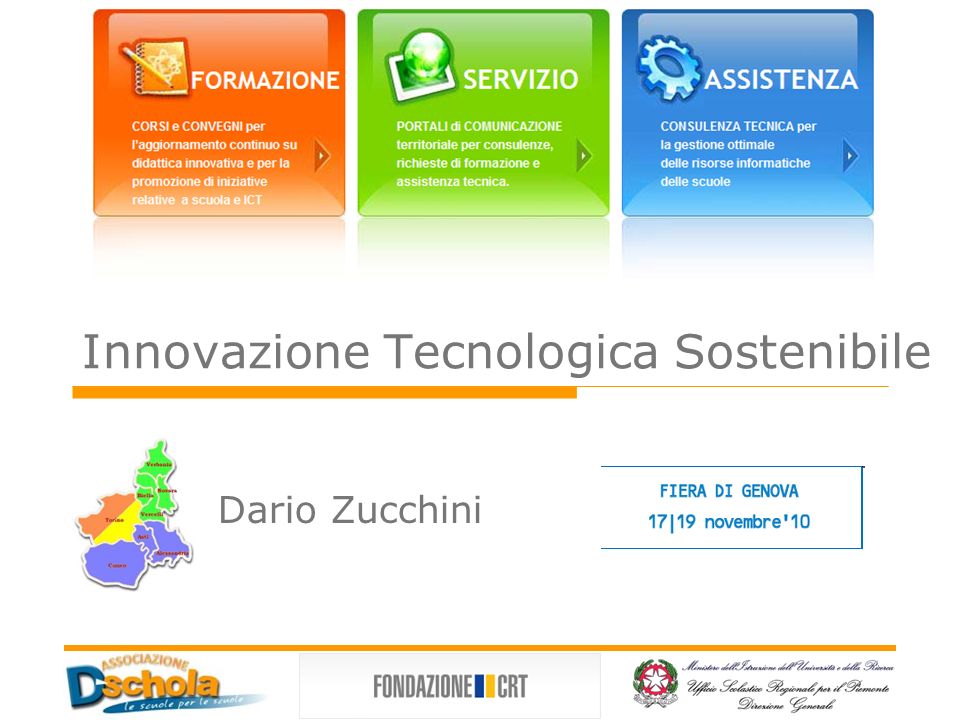 Innovazione Tecnologica Sostenibile Dario Zucchini