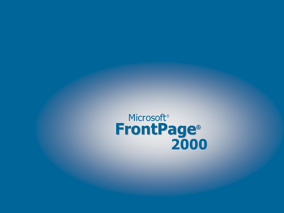 Microsoft ® 2000