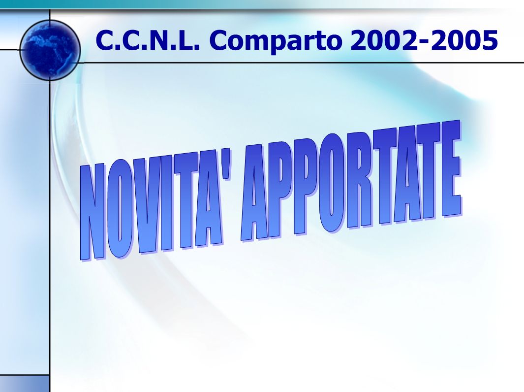 C.C.N.L. Comparto