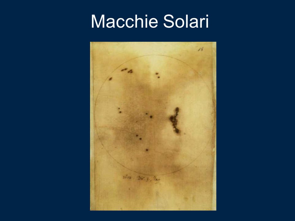 Macchie Solari