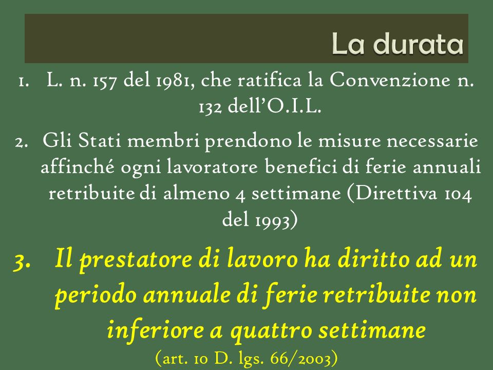 1.L. n. 157 del 1981, che ratifica la Convenzione n.
