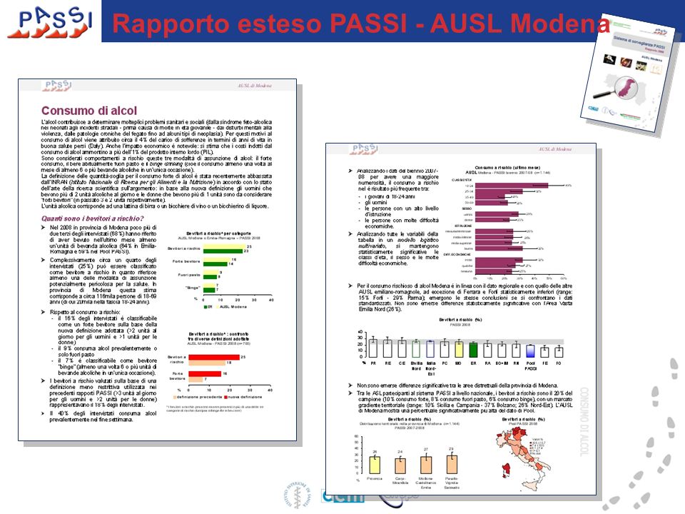 Rapporto esteso PASSI - AUSL Modena