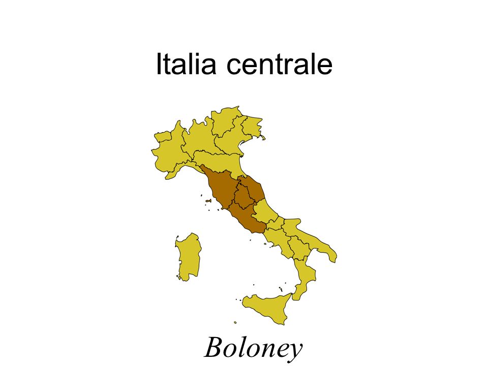 Italia centrale Boloney
