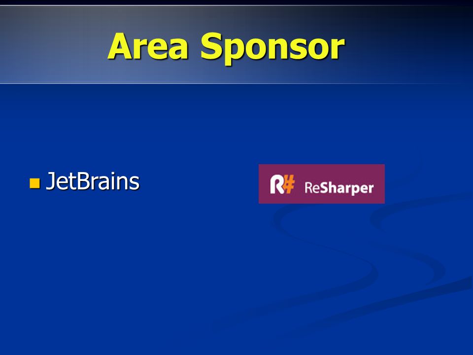 JetBrains JetBrains Area promozioni:  Area Sponsor