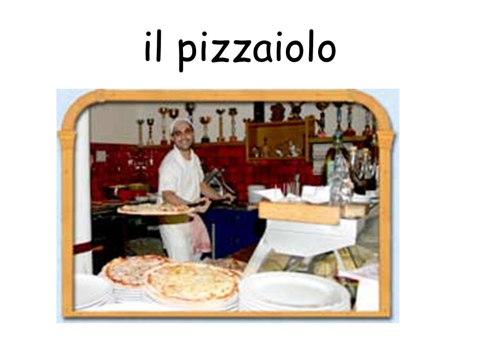 il pizzaiolo