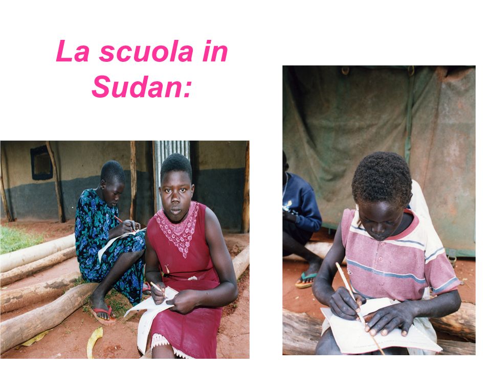 La scuola in Sudan: