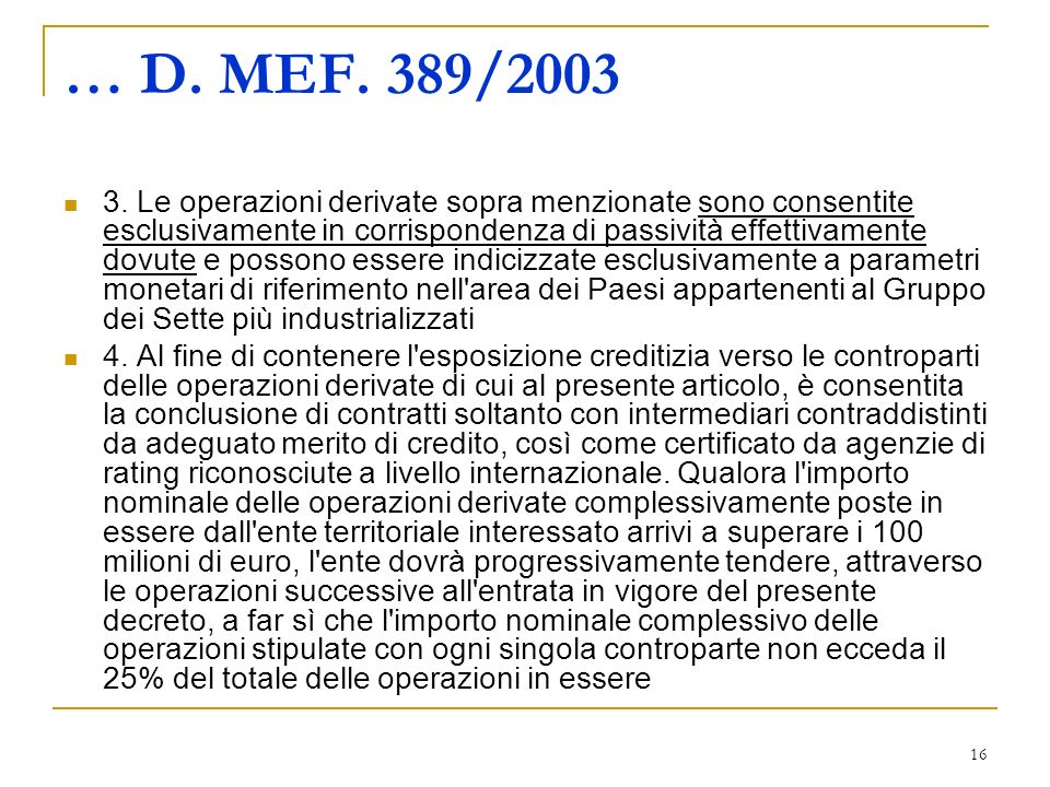 16 … D. MEF. 389/