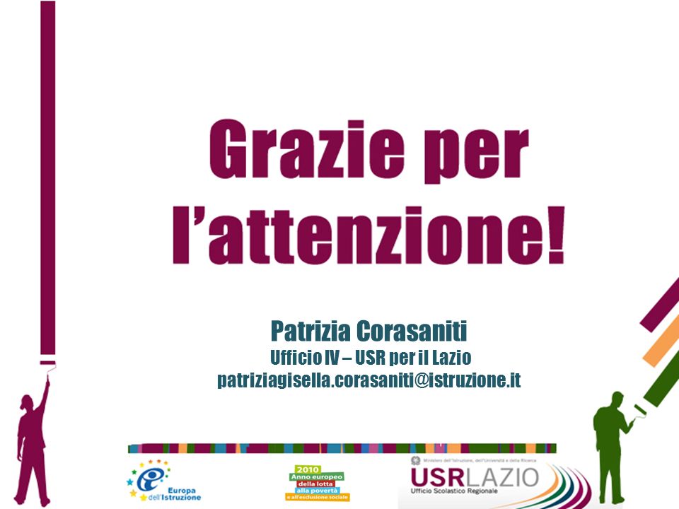 Patrizia Corasaniti Ufficio IV – USR per il Lazio