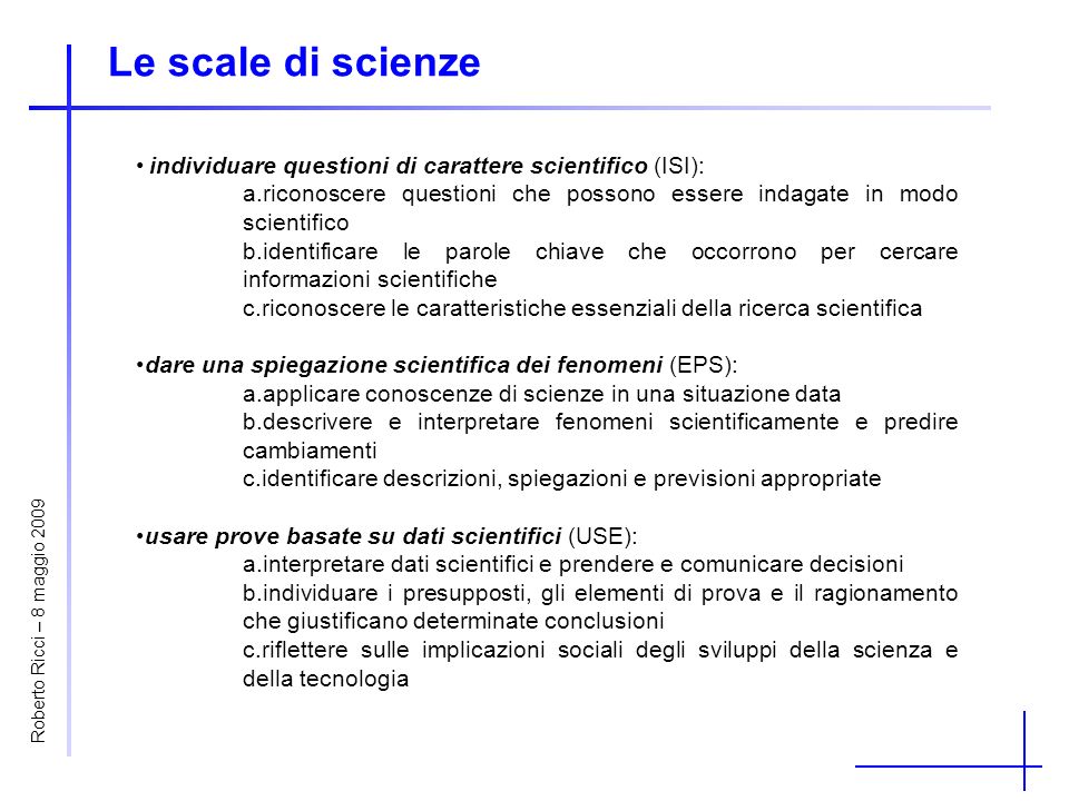 Lettura E Riflessioni Sui Risultati OCSE-PISA Nellottica Del Nuovo ...