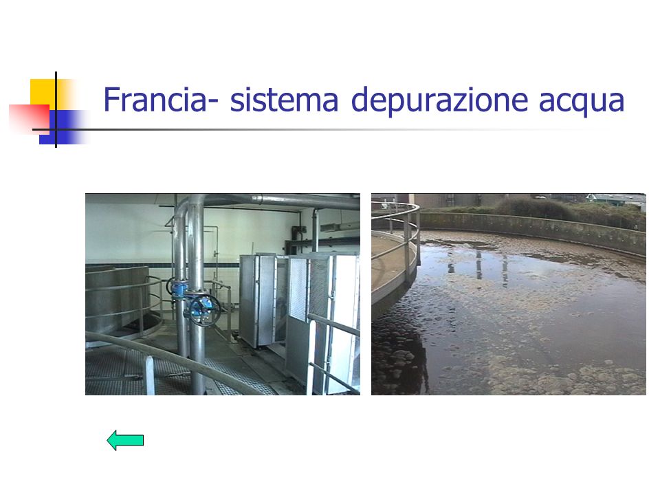 Francia- sistema depurazione acqua