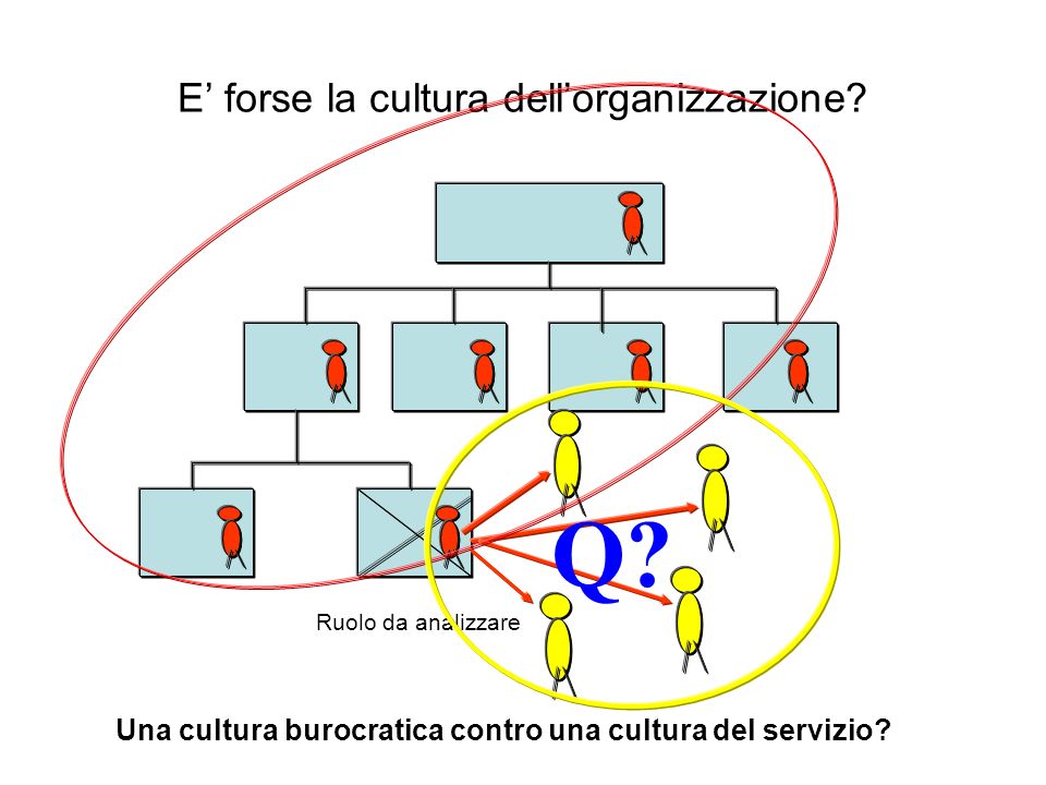 E forse la cultura dellorganizzazione. Ruolo da analizzare Q.