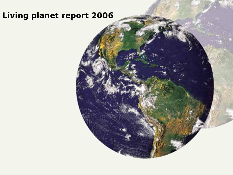 Living planet report 2006