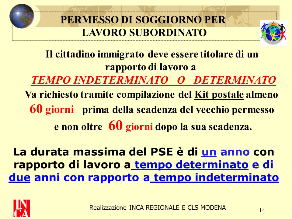 1 a cura del centro lavoratori stranieri cgil modena corso cgil le ... Questura di modena permesso di soggiorno
