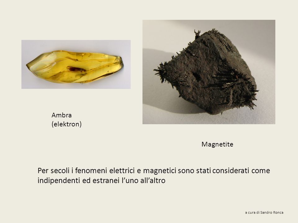 Poi c’erano le questioni legate all’elettromagnetismo a cura di Sandro Ronca