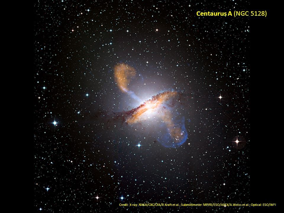 Centaurus A, si trova a 11 milioni di anni-luce dalla terra.