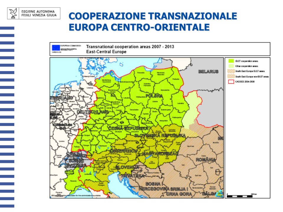 COOPERAZIONE TRANSNAZIONALE EUROPA CENTRO-ORIENTALE