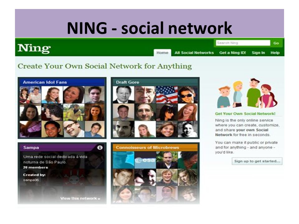 NING - social network