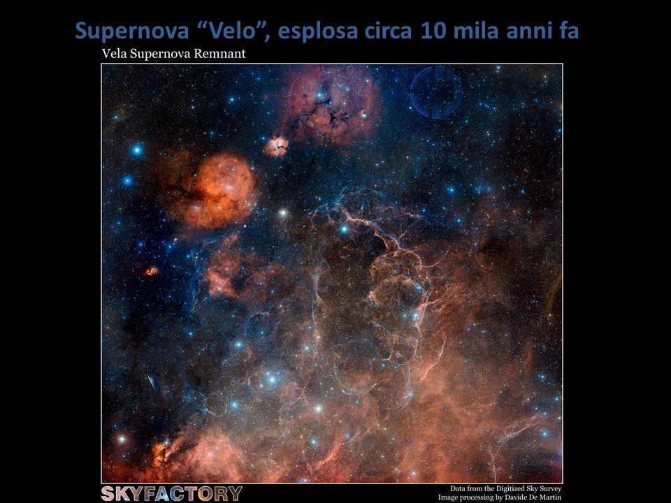 Supernova Velo, esplosa circa 10 mila anni fa