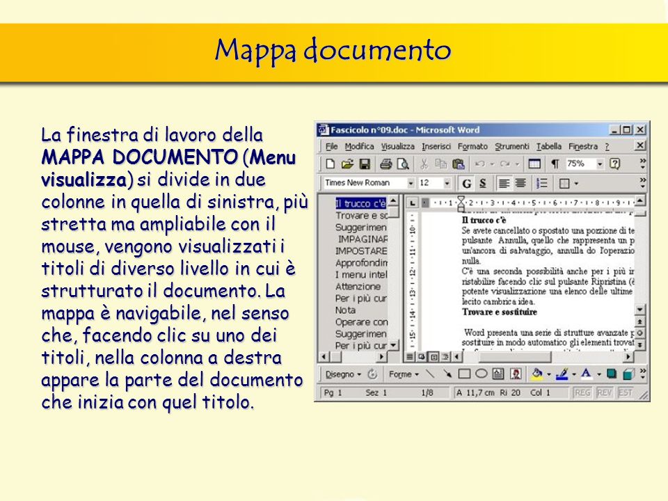 Mappa documento finestra di dialogo Nuovo, nella quale si può scegliere sia il documento vuoto, sia un altro documento tipo, da scegliere tra i modelli forniti con il programma.