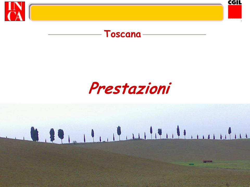 Seminario Toscana/ Umbria 6 Prestazioni Toscana