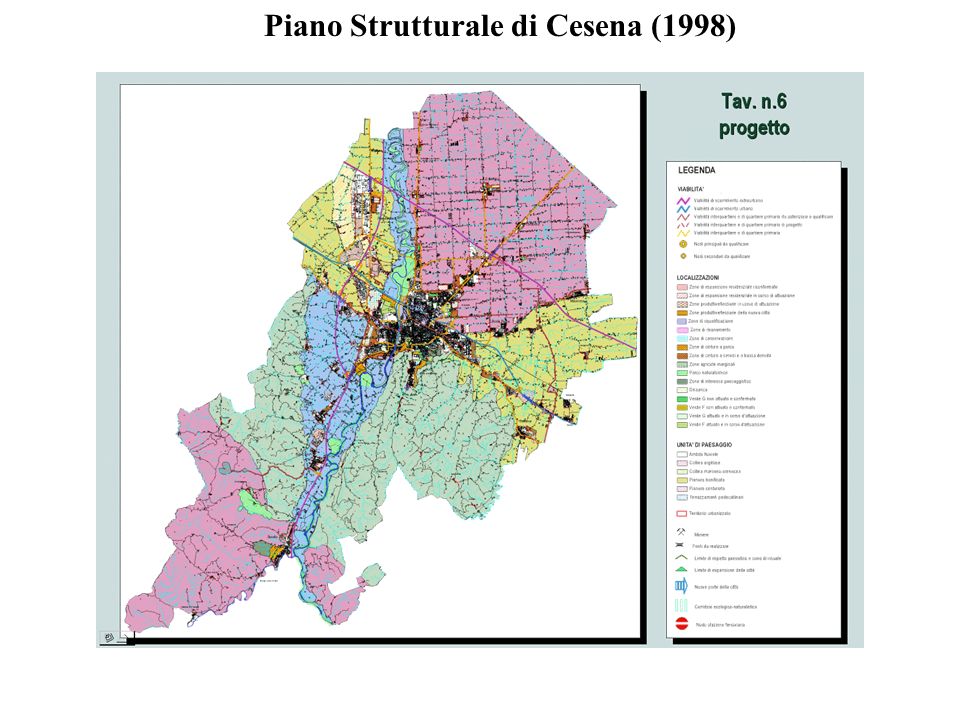 Piano Strutturale di Cesena (1998)