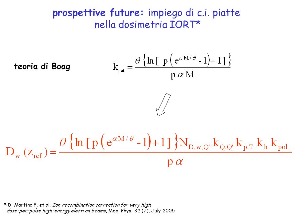 teoria di Boag prospettive future: impiego di c.i.